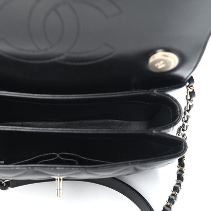 Chanel Lambskin Quilted Small Trendy CC Dual Handle Flap Bag Black 5 of 10