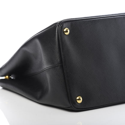 Prada Saffiano Lux Large Tote Black 9 of 11