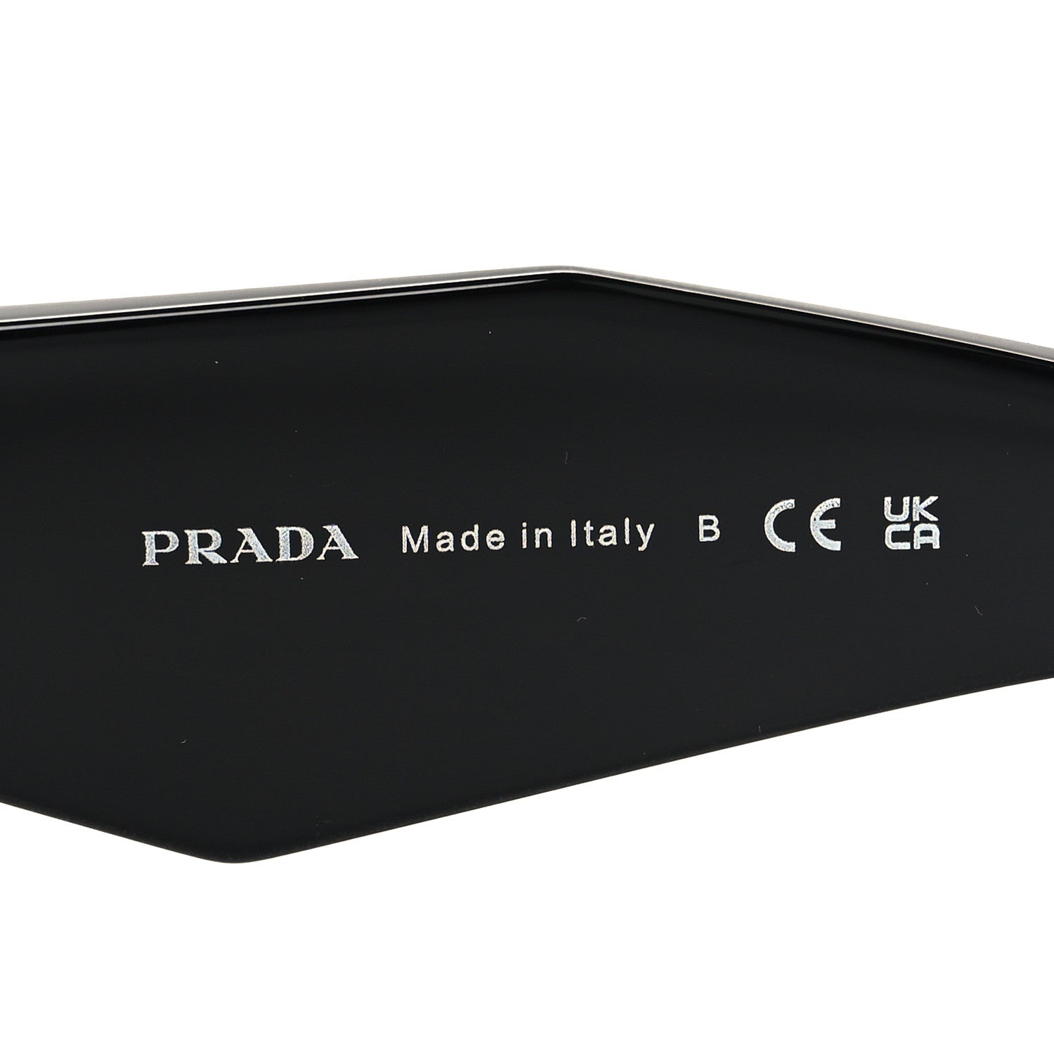 Prada Acetate Symbole Sunglasses SPR 08Y Black 5 of 6