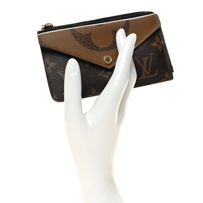 Louis Vuitton Reverse Monogram Recto Verso Card Holder Brown 2 of 8