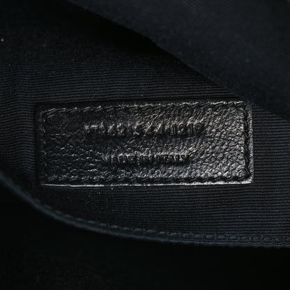 Saint Laurent Calfskin Matelasse Monogram Lou Camera Bag Grey Kaki 7 of 10