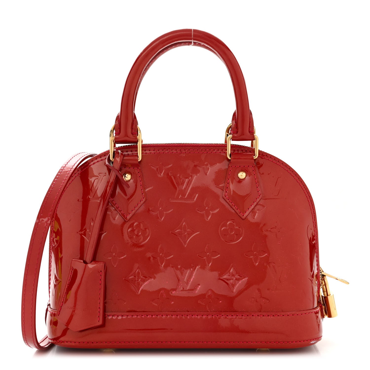 Louis Vuitton Vernis Alma BB Pomme D'Amour 1 of 9