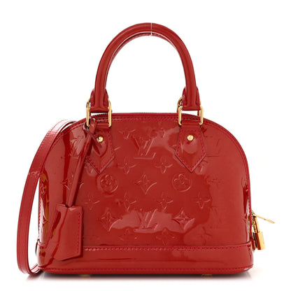 Louis Vuitton Vernis Alma BB Pomme D'Amour 1 of 9