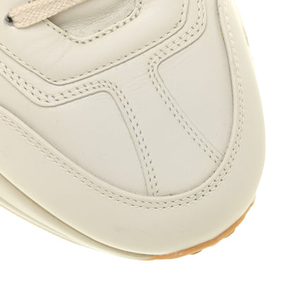 Gucci X MLB Calfskin NY Yankees Mens Rhyton Sneakers 8 Mystic White 14 of 15