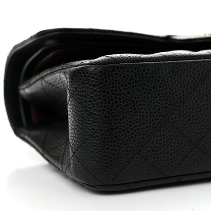 Chanel Caviar Quilted Small Double Flap Black 9 of 13