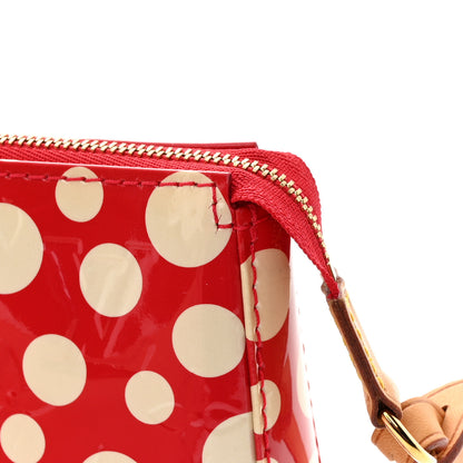 Louis Vuitton Vernis Kusama Infinity Dots Pochette Accessories Red 11 of 15