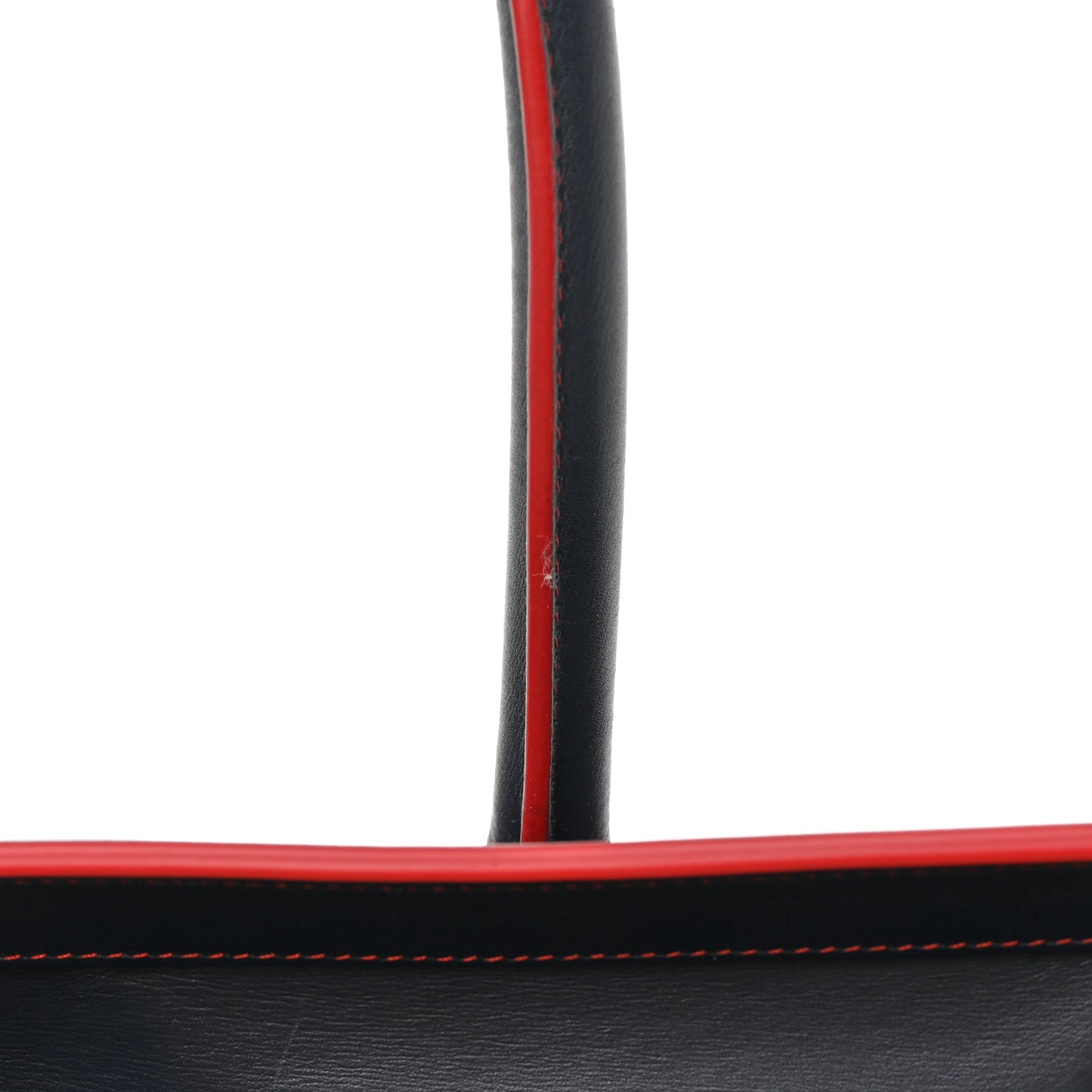 Satin Debossed Calfskin Mini Luggage Navy Blue