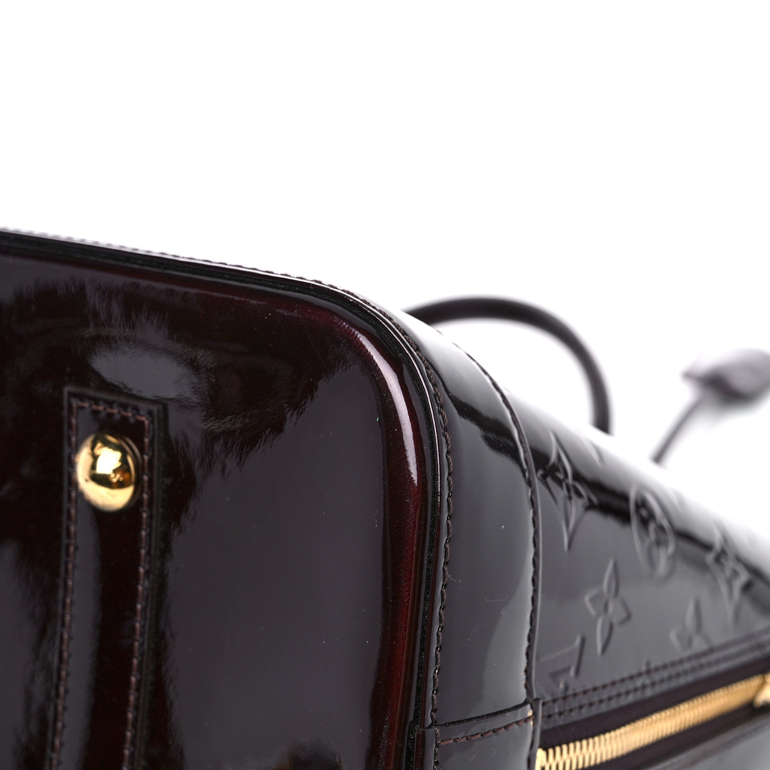 Louis Vuitton Vernis Alma GM Amarante 11 of 14
