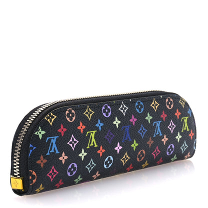 Louis Vuitton LV X TM Monogram Multicolor Charlotte Pencil Pouch Black 3 of 8