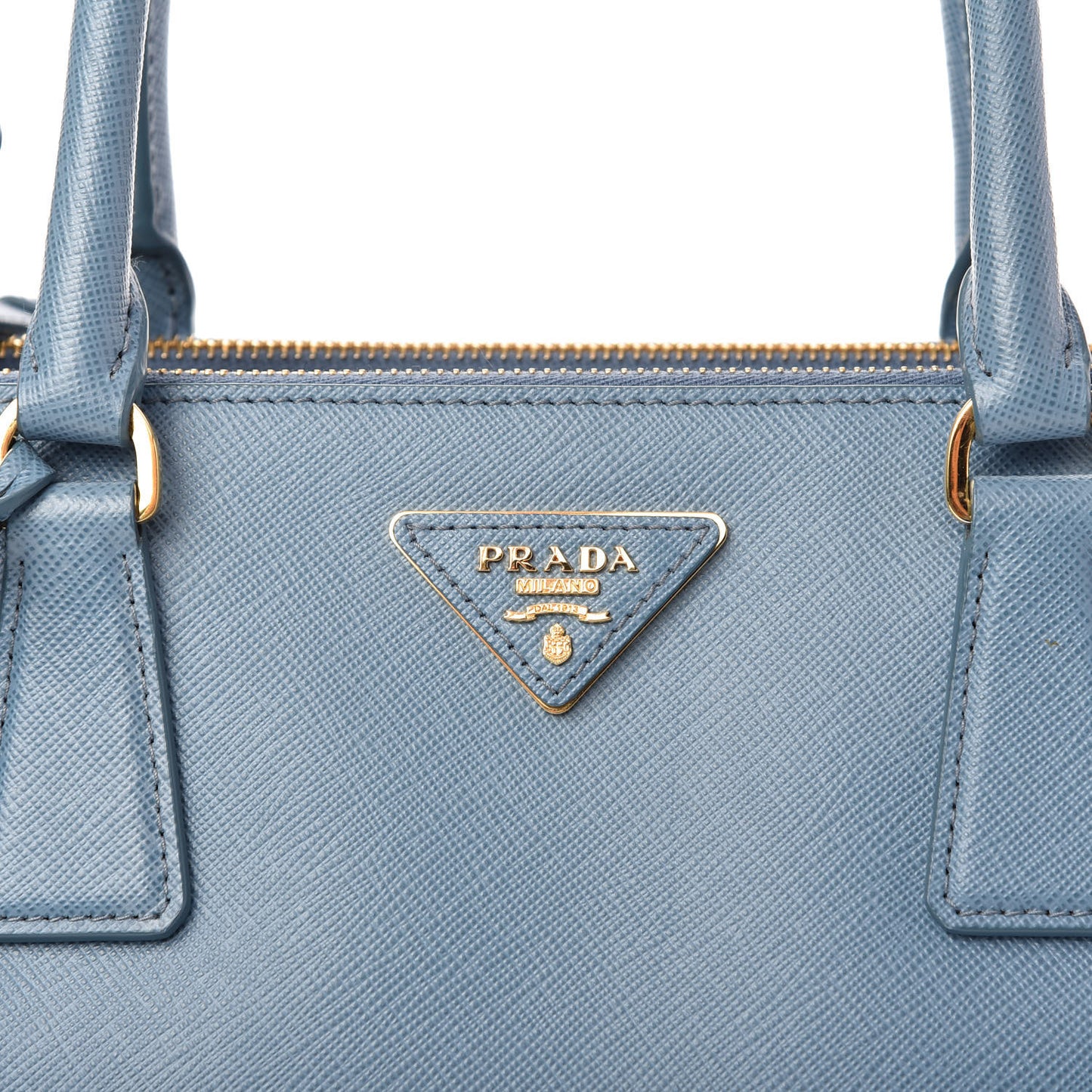 Saffiano Medium Galleria Double Zip Tote Aviazione