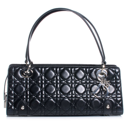 Christian Dior Calfskin Cannage Soft Lady Dior East West Black 1 of 7