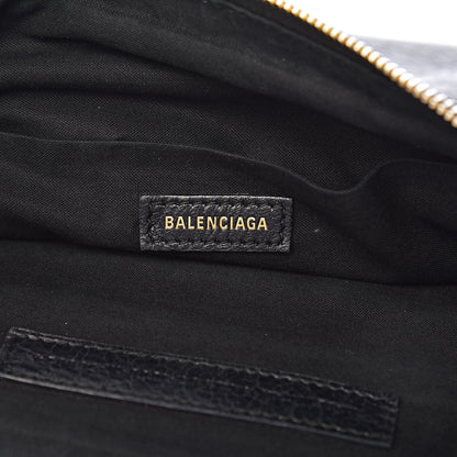 Balenciaga Agneau Classic Gold Hardware Small Pouch Black 7 of 9
