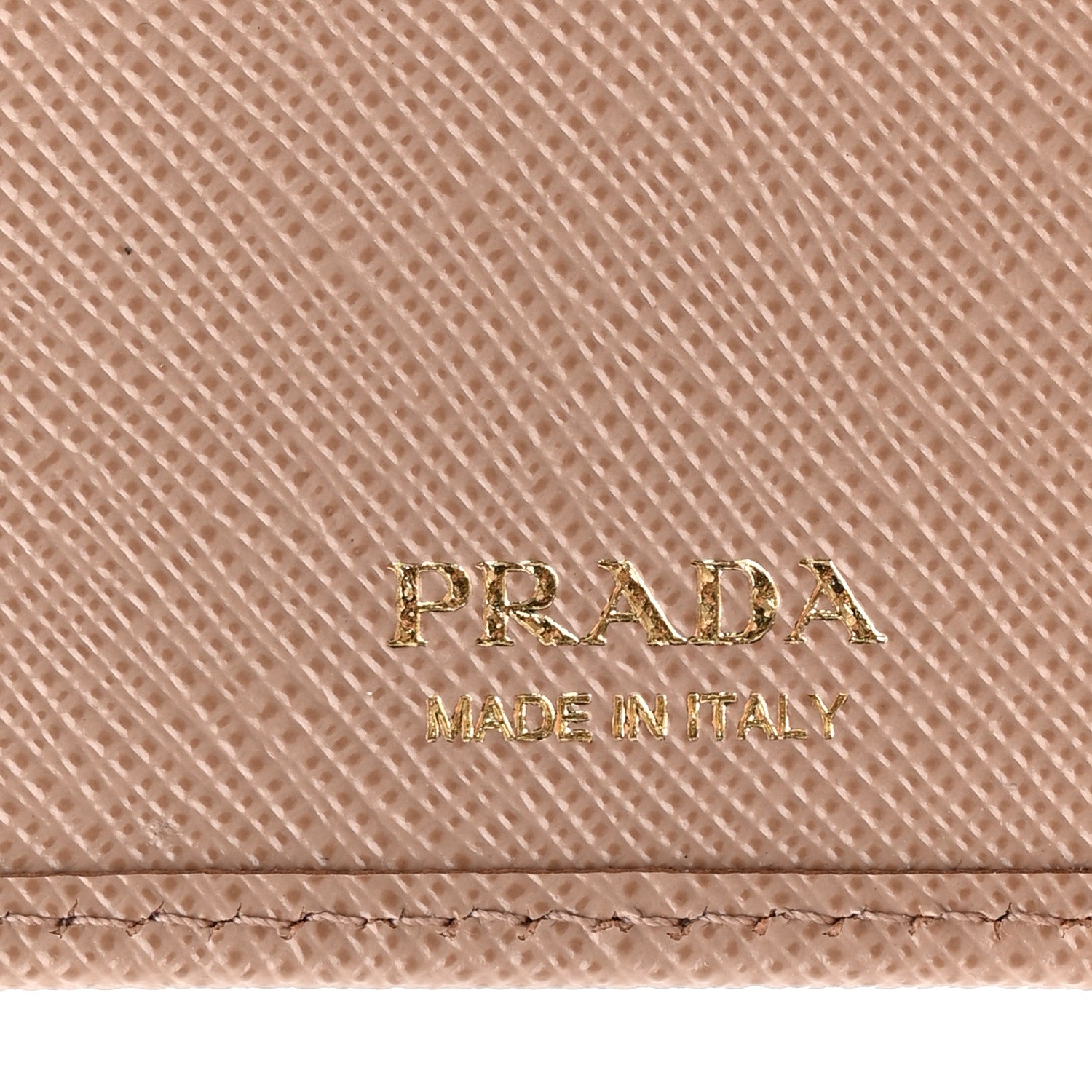Prada Saffiano Metal Large Wallet Cipria 6 of 7