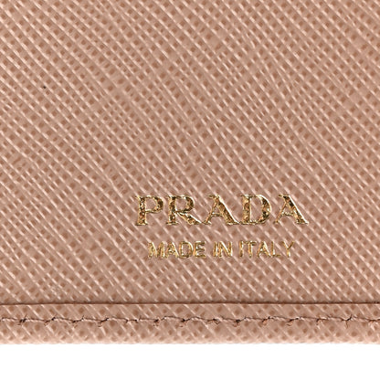 Prada Saffiano Metal Large Wallet Cipria 6 of 7