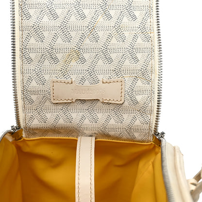 Goyard Goyardine Sac Hulot Pet Carrier PM White 5 of 13