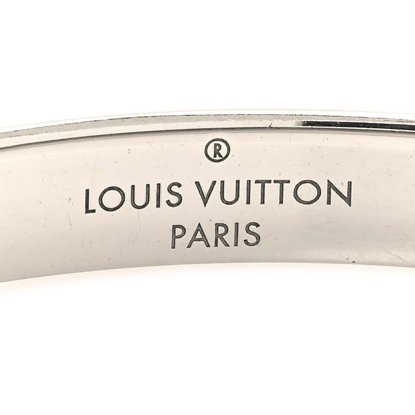 Palladium Monogram Nanogram Cuff S Silver