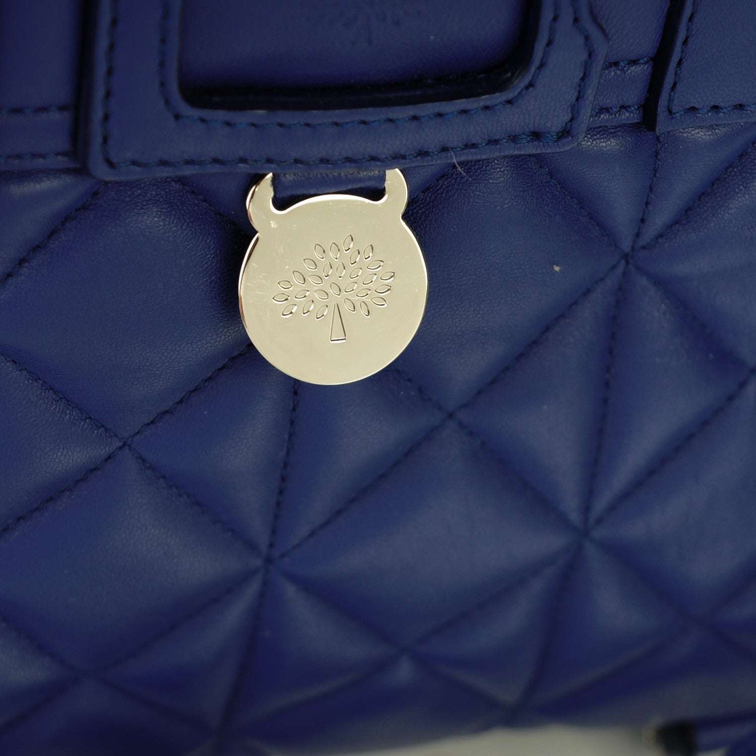 Mulberry Nappa Quilted Mini Cara Delevingne Convertible Bag Indigo 9 of 10
