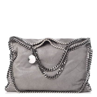 Stella McCartney Shaggy Deer Falabella Fold Over Tote Grey 1 of 9