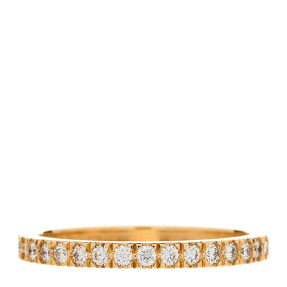 Tiffany 18K Yellow Gold Diamond Novo Half Circle Band Ring 52 6 1 of 4