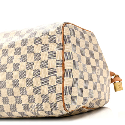 Louis Vuitton Damier Azur Speedy 30 9 of 11