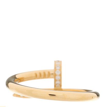 Cartier 18K Yellow Gold Diamond Juste Un Clou Ring 59 8.75 3 of 4