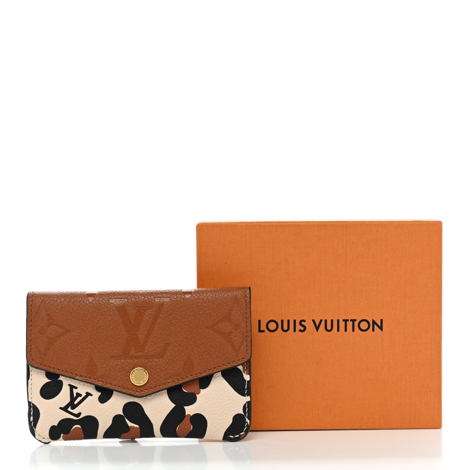 Louis Vuitton Empreinte Monogram Giant Wild At Heart Key Pouch Caramel 7 of 7