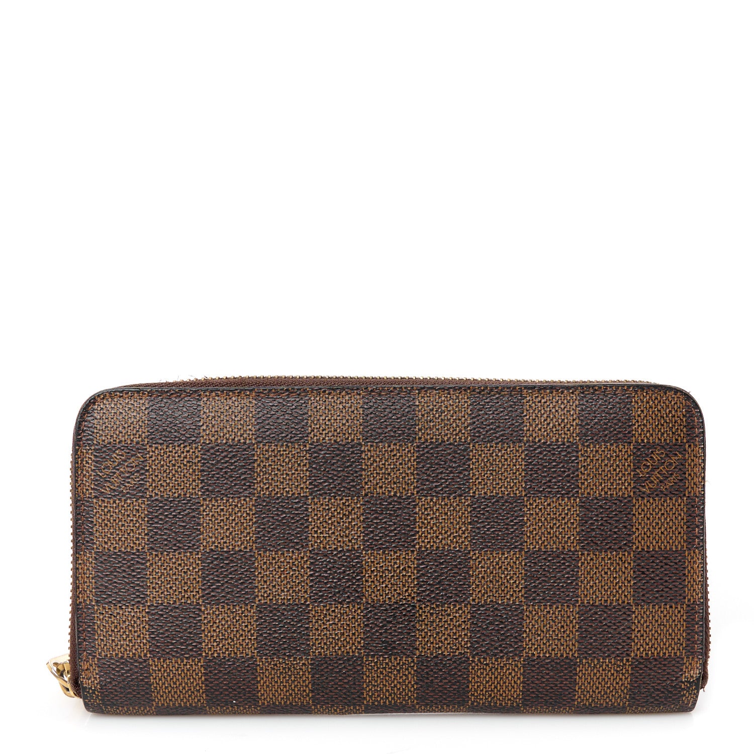 Louis Vuitton Damier Ebene Zippy Wallet 1 of 8