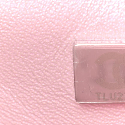 Chanel Iridescent Calfskin Quilted Mini Rectangular Flap Pink 6 of 10