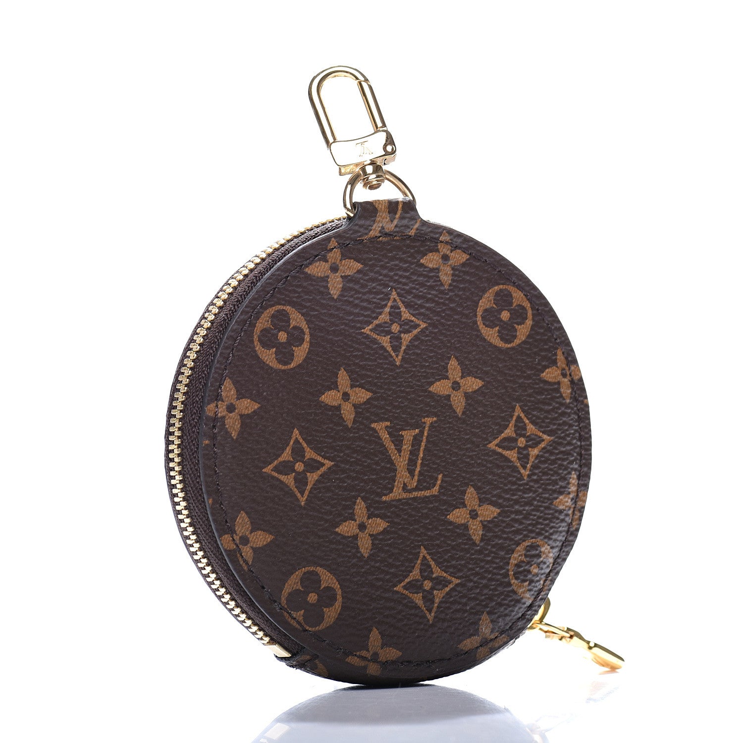 Louis Vuitton Monogram Multi Pochette Accessories Round Coin Purse 2 of 11