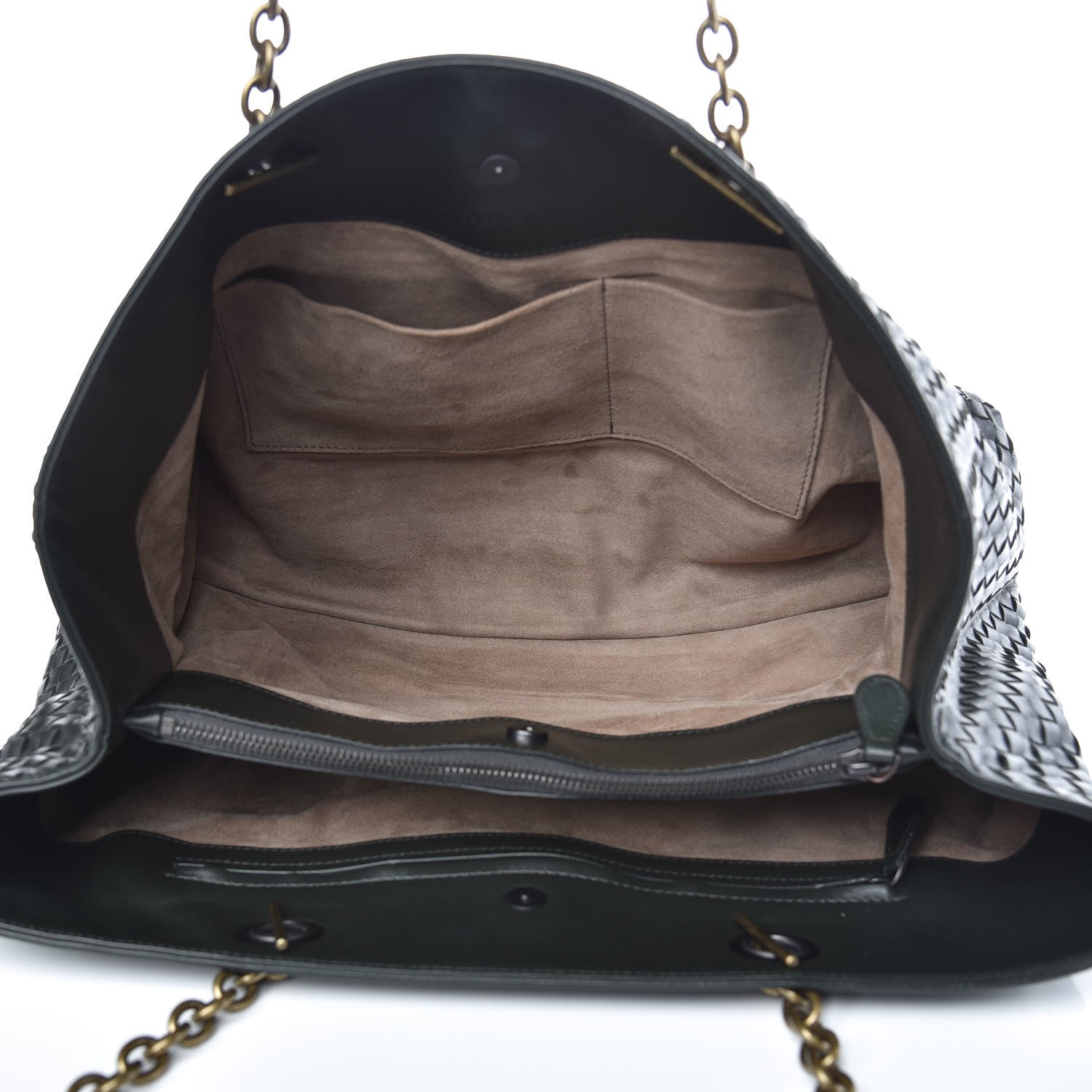 Bottega Veneta Nappa Intrecciato Large Tote Green 8 of 13