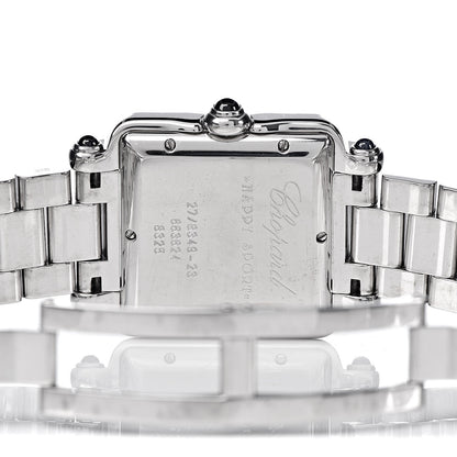 Chopard Stainless Steel 7 Diamond 27mm Happy Sport Quartz Watch Black 6 of 7
