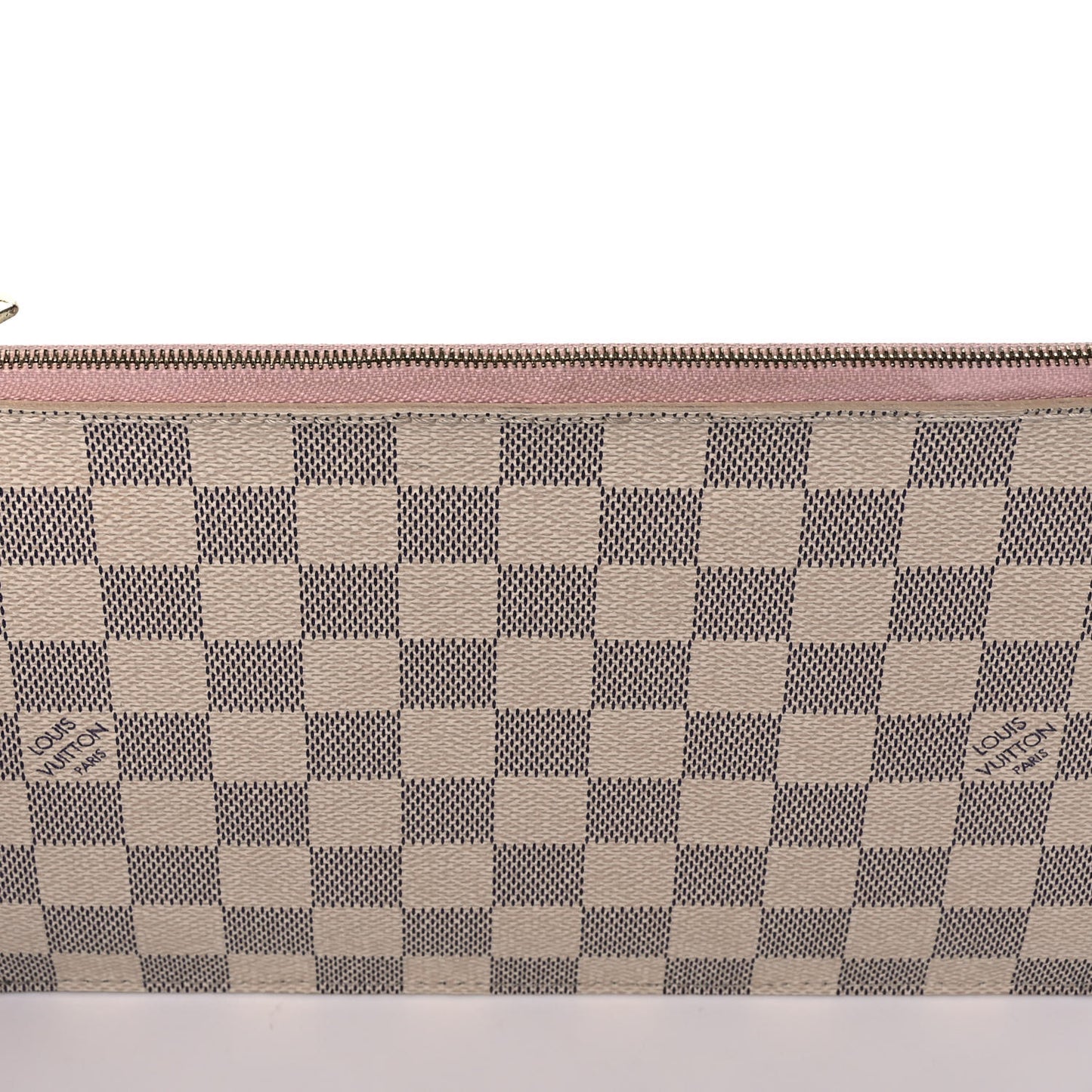 Damier Azur Neverfull MM GM Pochette Rose Ballerine
