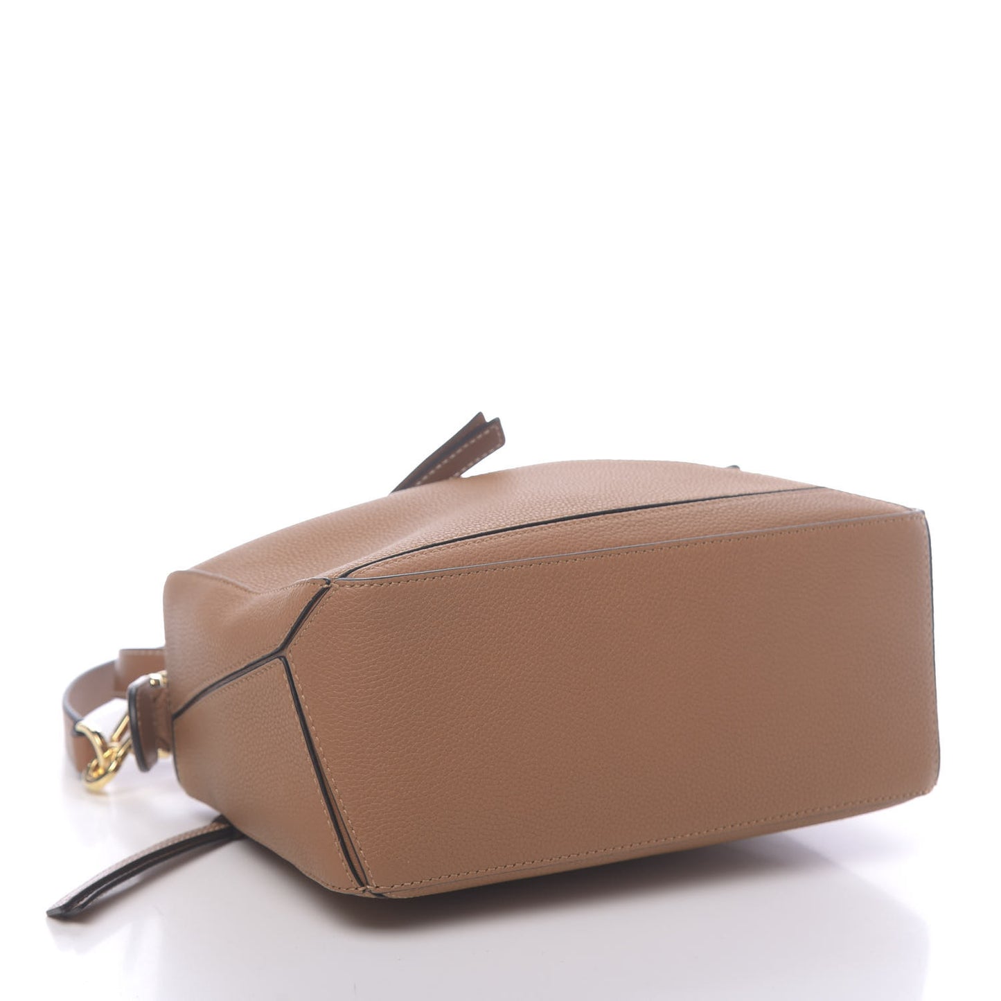 Calfskin Small Puzzle Bag Light Caramel