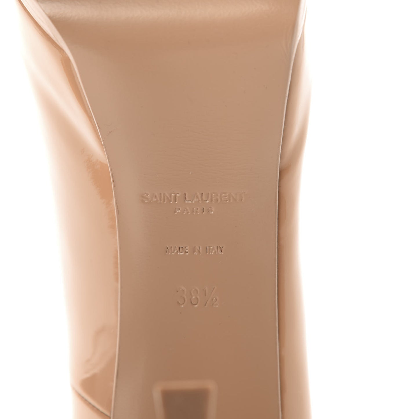 Patent Tribtoo 80 Platform Pump 38.5 Nude
