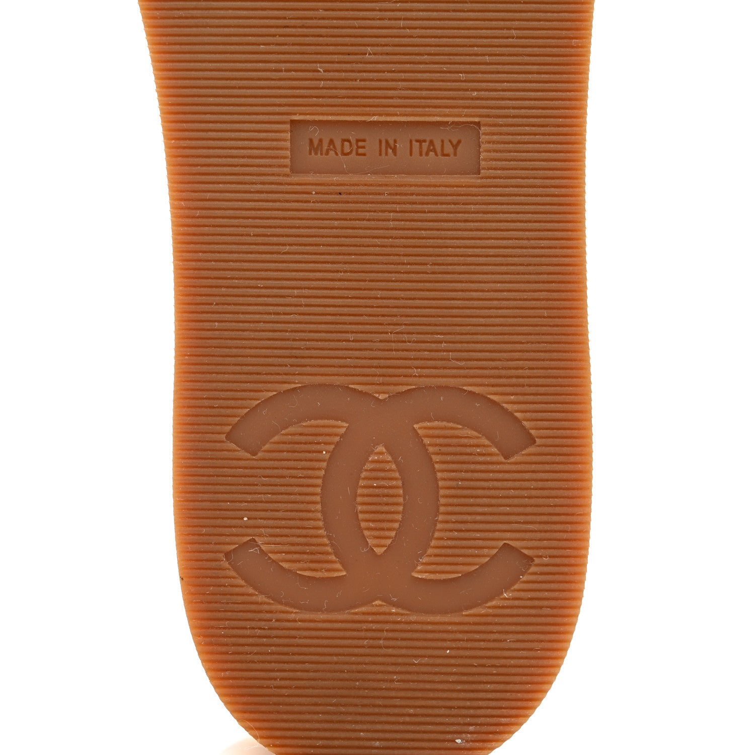 Chanel Tweed Patent Calfskin Logo Mules 36 White 8 of 9