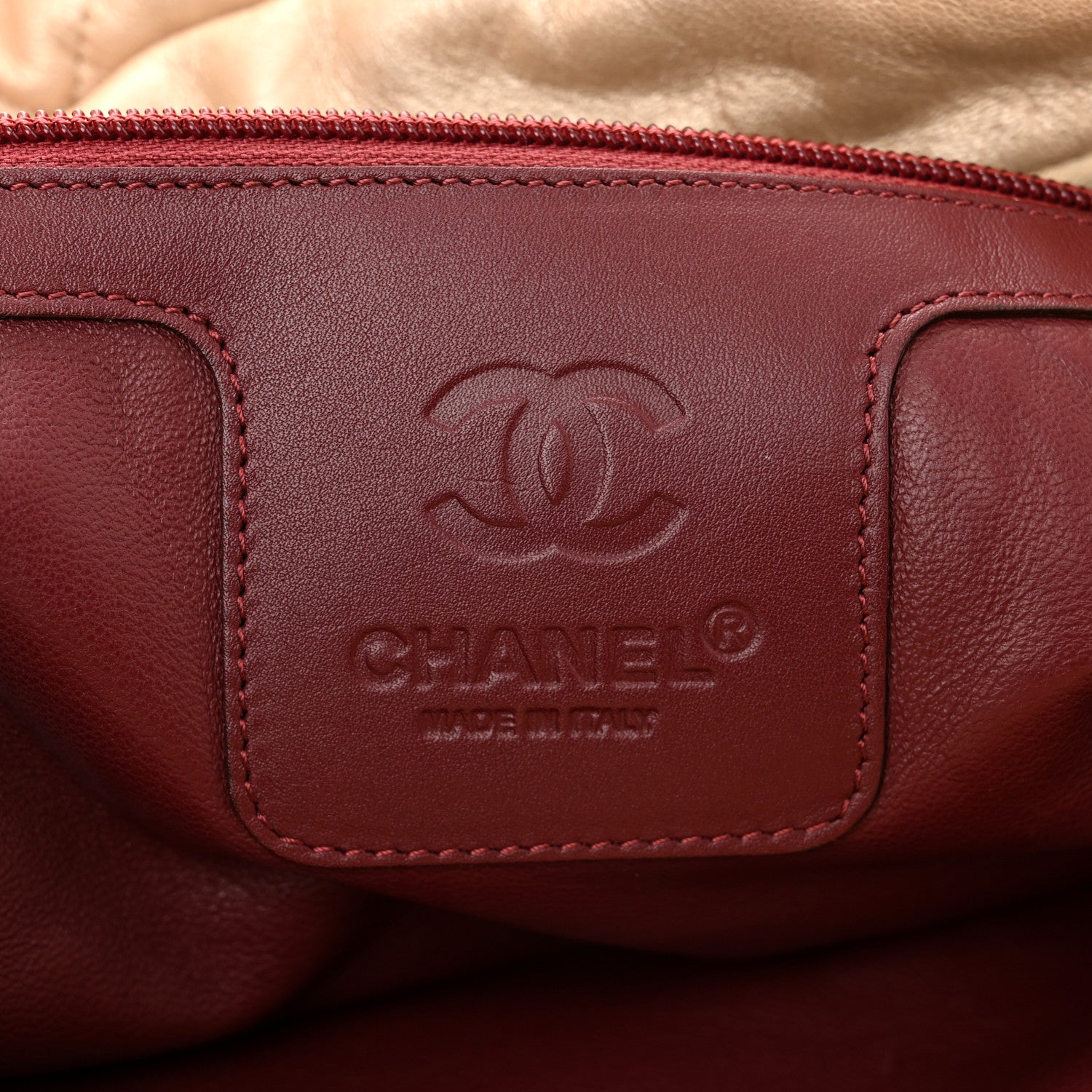Chanel Lambskin COCO Cocoon Bowler Light Gold 5 of 11