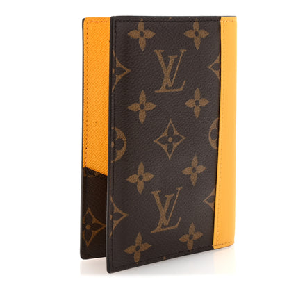Louis Vuitton Monogram Macassar Passport Cover Jaune 3 of 7