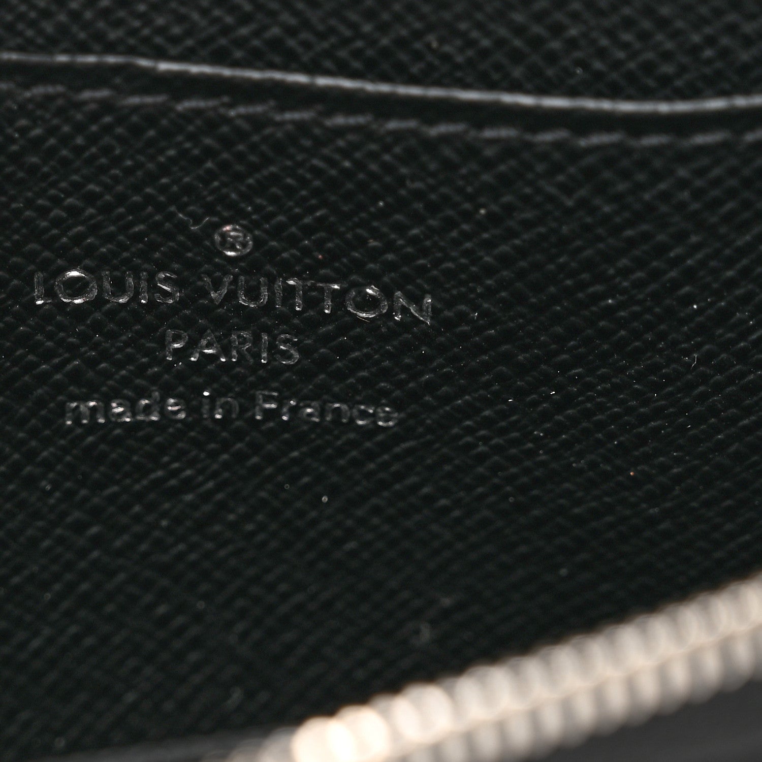 Louis Vuitton Epi Zippy Coin Purse Black 6 of 6