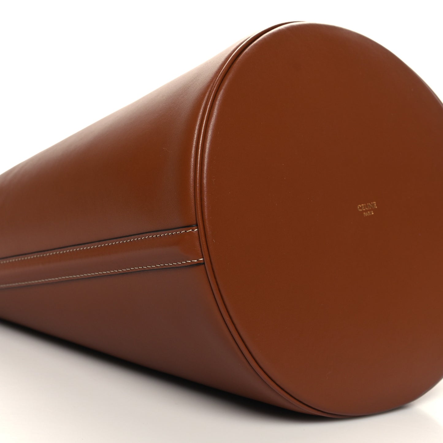 Smooth Calfskin Bucket 16 Bag Tan