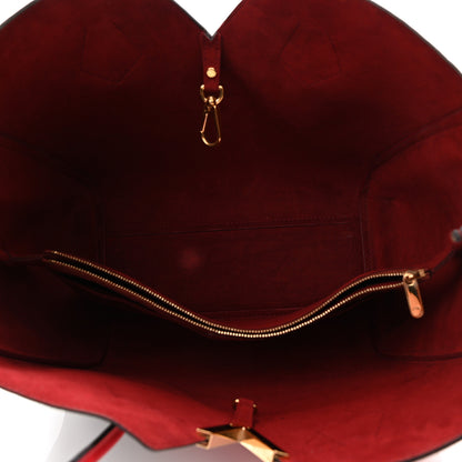 Louis Vuitton Calfskin Monogram Kimono Tote Cherry 5 of 13