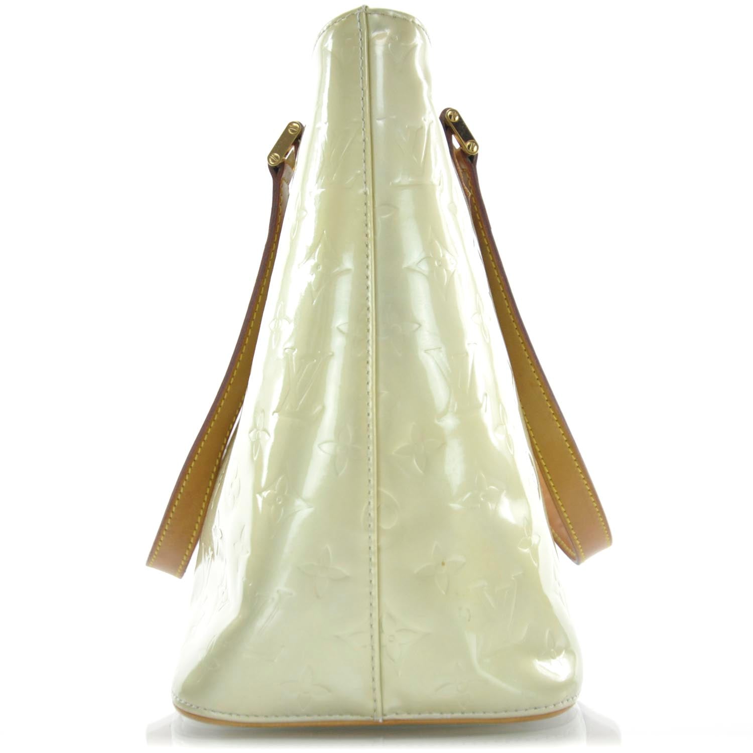Louis Vuitton Vernis Houston Silver 4 of 9