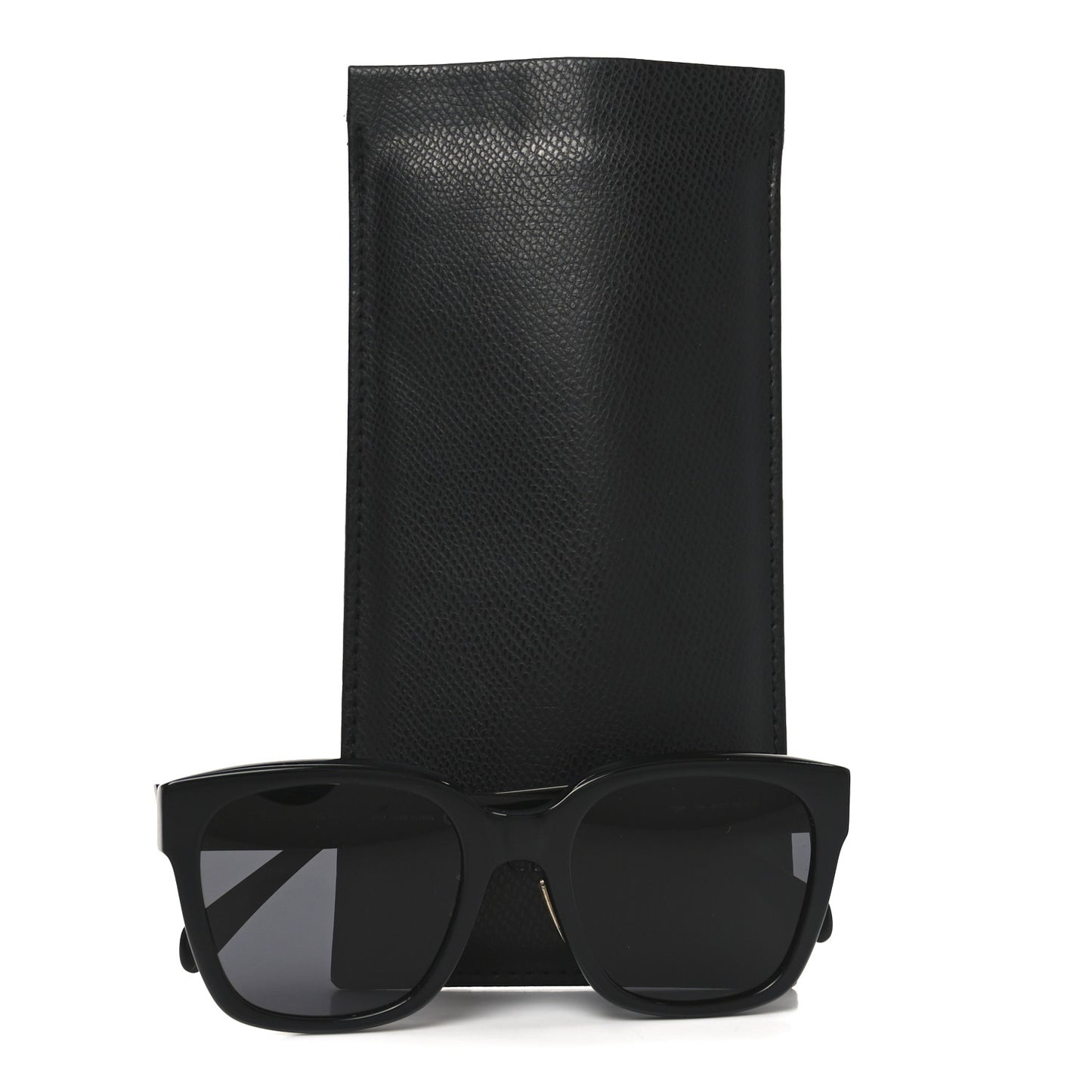 Acetate Triomphe Sunglasses CL40222F Black