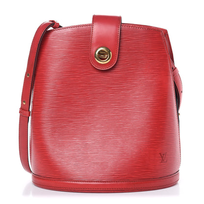 Louis Vuitton Epi Cluny Castillan Red 1 of 11