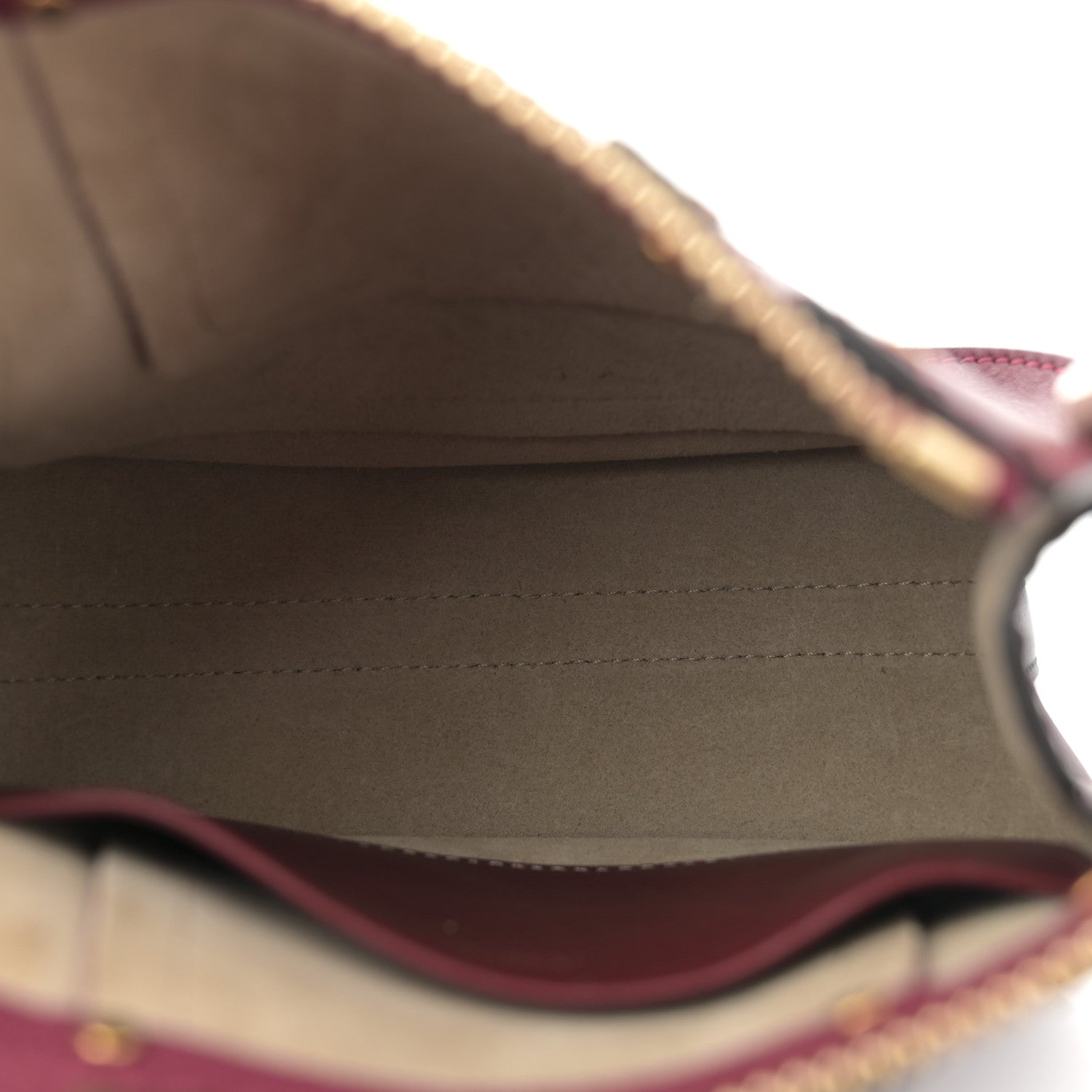Chloe Grained Calfskin Nano Hayley Hobo Red 5 of 12