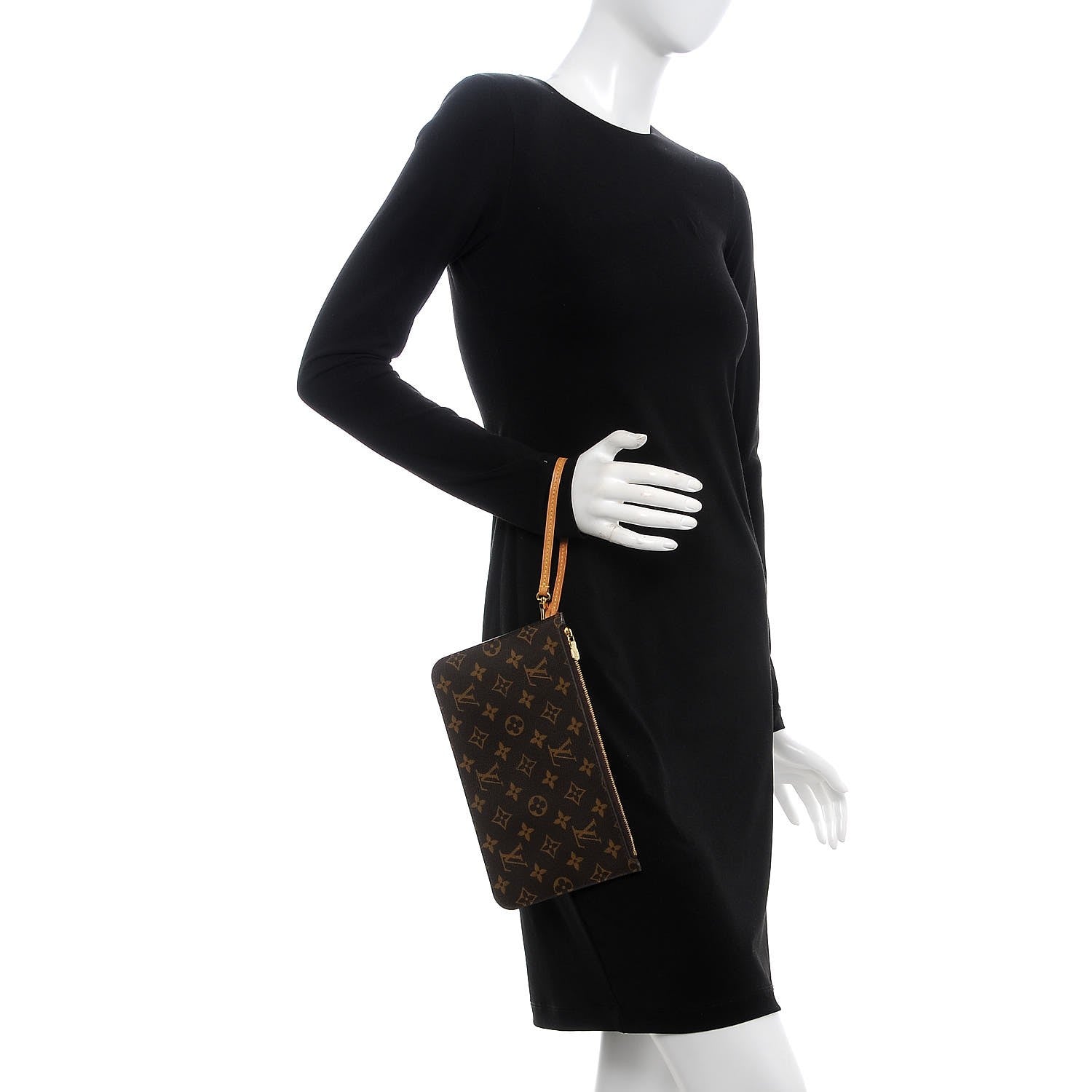 Louis Vuitton Monogram Neverfull MM GM Pochette 2 of 9
