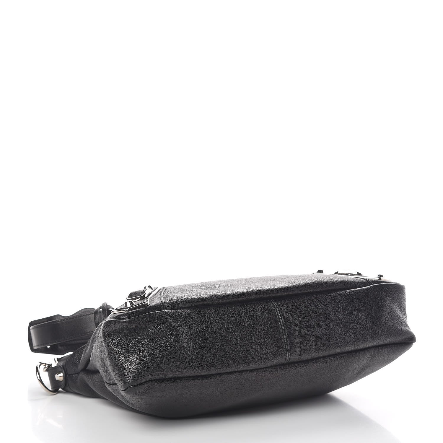 Balenciaga Chevre Silver Metallic Edge Hardware Town Black 5 of 13