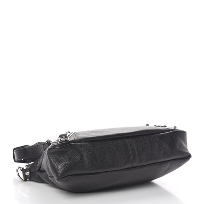 Balenciaga Chevre Silver Metallic Edge Hardware Town Black 5 of 13