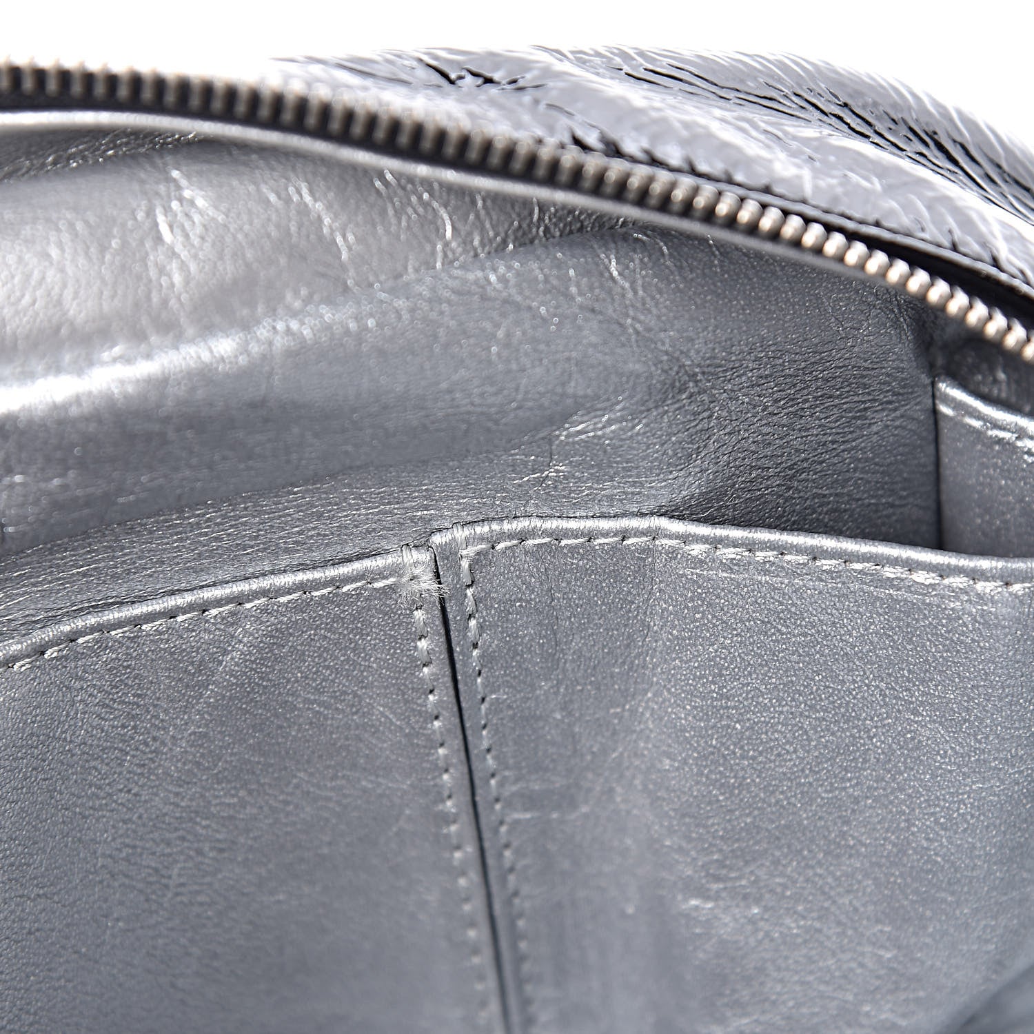 Chanel Patent Medium Luxe Ligne Bowler Black 9 of 12