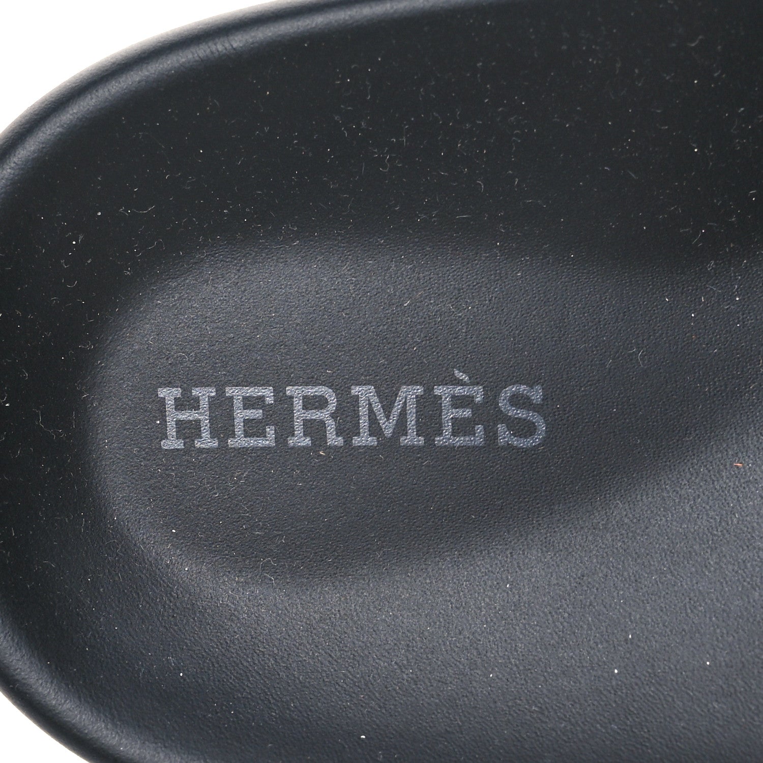 Hermes Calfskin Womens Chypre Sandals 41 Black 7 of 9