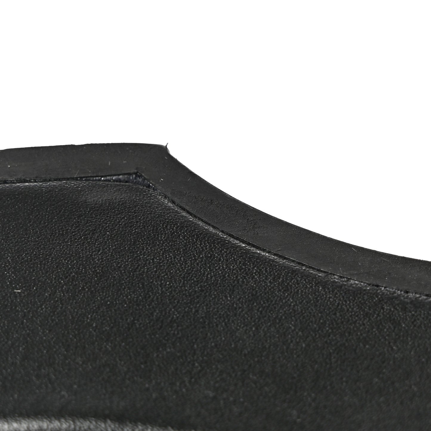 Calfskin CC Platform Loafers 37 Black
